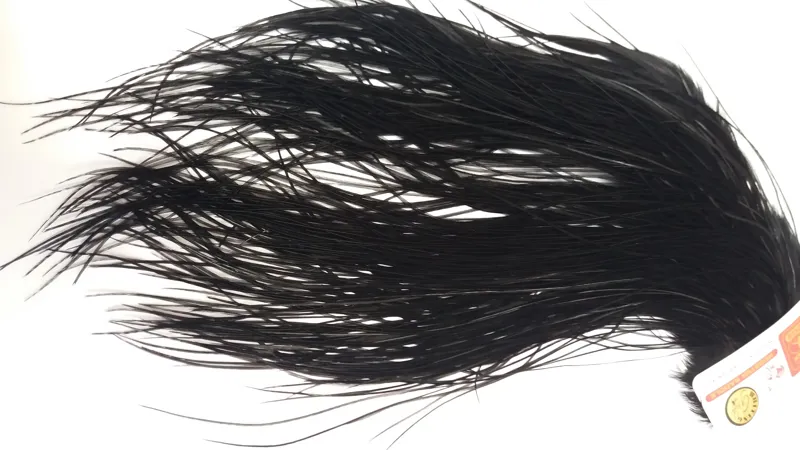 Whiting GOLD Grade Midge Rooster Saddle in BLACK